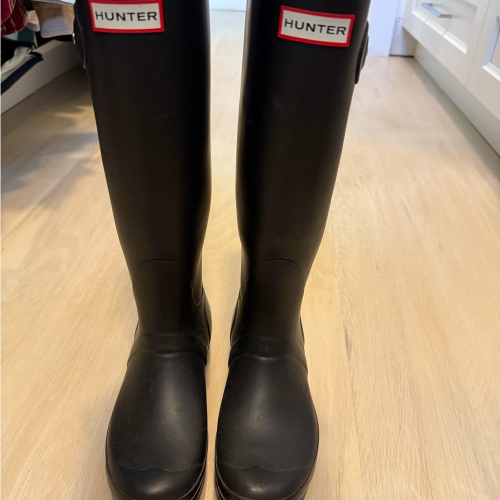 Hunter rain boots